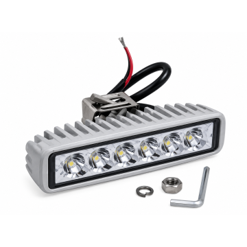 Spreader Light LED 6 × 1W White 10–30V IP67