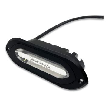 SCM-SLF RGB Marine LED Spreader Light – 2200 Lumens – Flush Mount – 12–24V – Black