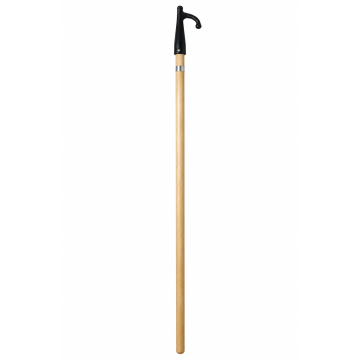 Boat Hook Floating Pine with Plastic Hook Grey 30mm × 240cm