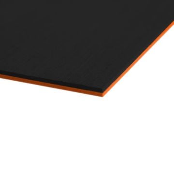 SeaDek Decking Sheet Two-Colour Black/Sunset Orange 6 mm Brushed 40″ × 80″
