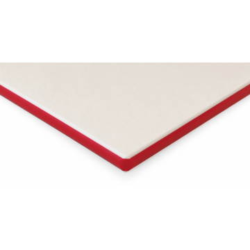 King ColorCore 1/2" White/Red/White 48" x 96" 41 kg (polymer sheet)