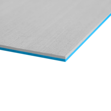 Decking Sheet Two-Colour Cool Gray/Bahama Blue 6mm Brushed 40" × 80"