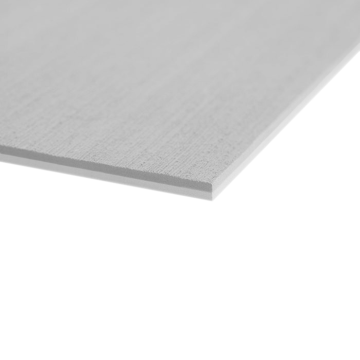 Decking Sheet Two-Colour Cool Gray/White 6mm Brushed 40" × 80"