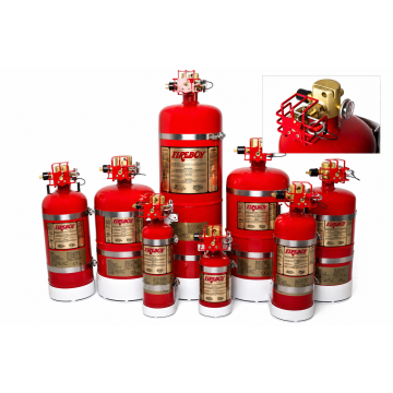 Fire Extinguishing System CG Series Fully Automatic Low Profile 18.3 kg FK-5-1-12 Agent For Up To 750ft³/21.2m³