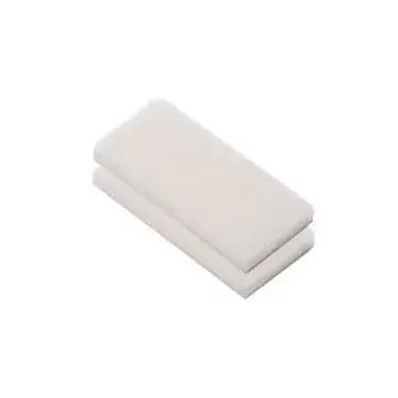 Scrub Pad White Soft DM250 (2pc) 10 x 25 x 2.5cm