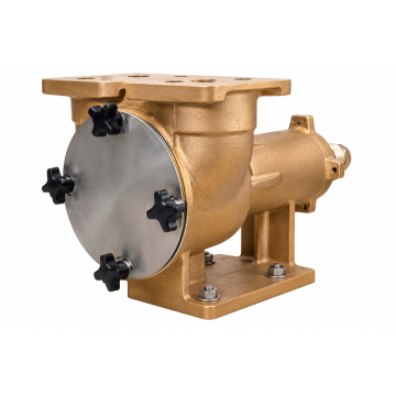 Flexible-Impeller Pump Bronze Bare-Shaft Foot-Mount 2½" Flanged/BSP Ports