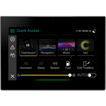 Control Display E500 5" 8–28V DC IPX6