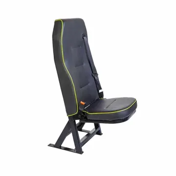 Seat Passenger San Carlos High-Back Recliner Triple 400mm Black Vinyl
