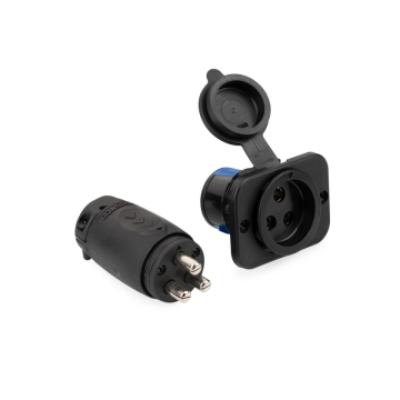 Plug and Receptacle ConnectPro 3-Wire 70A 12/24V