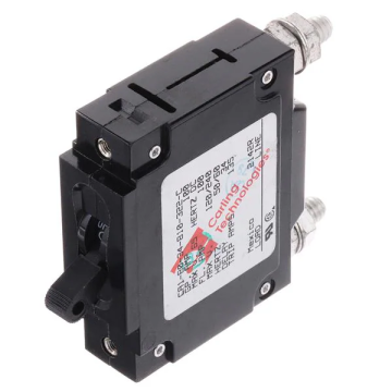 Circuit Breaker Hydraulic-Magnetic C-Series 100A 1-Pole 480V AC/150V DC Black