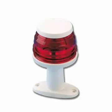 Navigation Light Incandescent Not Under Command Base Mount 12V Red 360° White Base