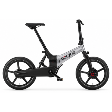 Electric Bicycle Gocycle G2R Grey/Silver with Shocklock and Folding Leg