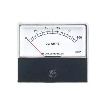 Ammeter Analog 0-20A DC Internal Shunt 1A Division Marks