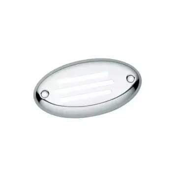 Horn grill chromed snap-in type ABS