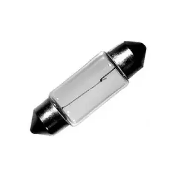 Bulb Incandescent Festoon 12V 10W 8CP 0.43" × 1.22"