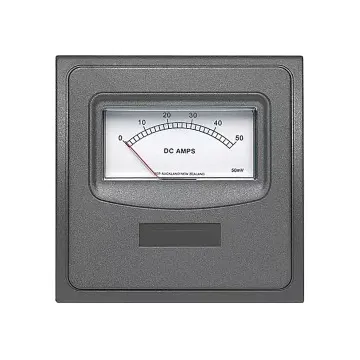 Ammeter 10A Contour 1000 Series Panel with Internal Shunt