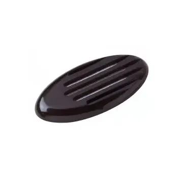 Horn Grille Snap-In ABS Plastic Black for 01.09.0092/01.09.0093