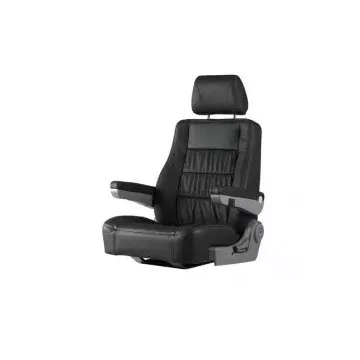Seat helm "San Diego" black leather