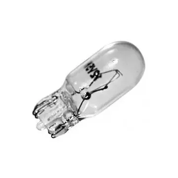 Bulb Incandescent Wedge Base 12V 3.8W 2CP
