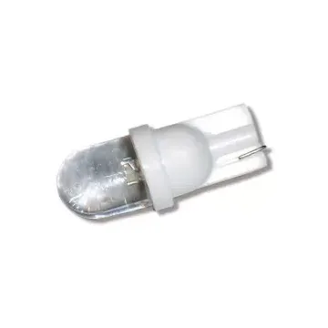 Bulb LED Wedge Base 12V 40mA 2-LED 6000mcd White