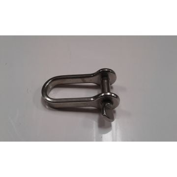Shackle D flat AISI316 8mm