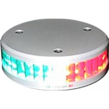Navigation Tri colour 0-12m 10-32V base mount Aluminium light (for sail boat)
