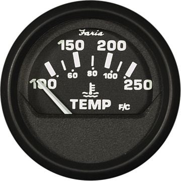 Gauge Engine Temperature 2" 100-250°F