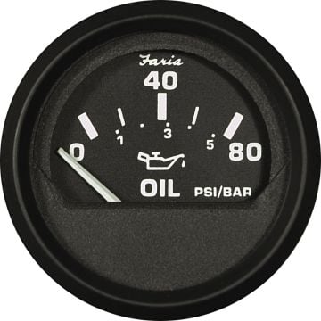 Gauge Oil Pressure 2" 80PSI