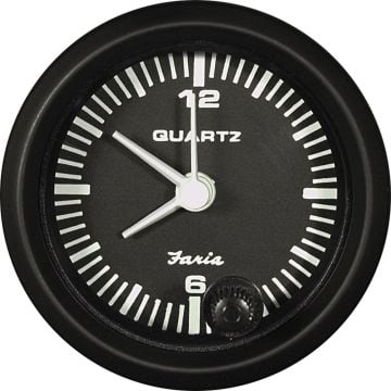Gauge Clock 2" Quartz Analog