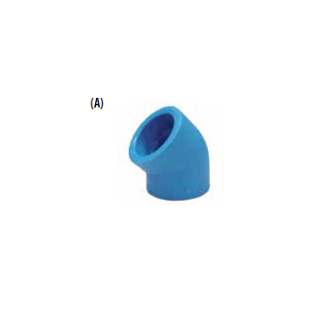 45° Elbow NIRON PP-R 25mm Socket Fusion