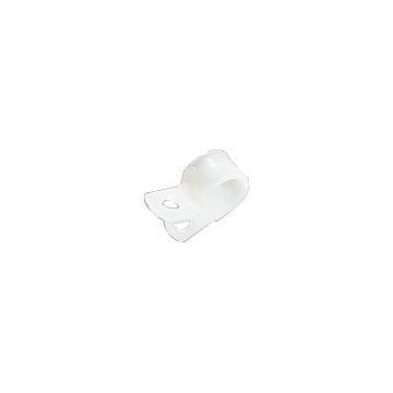 Natural 1" Nylon Cable Clamp, 25/Pk