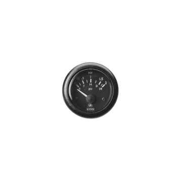 Gauge Pressure VDO Ocean Line Black 24V 25bar/360psi
