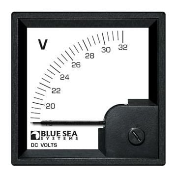 Voltmeter DIN DC 18-32V