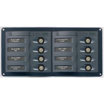 Systems in Operation Panel - 8 LEDs, 12V, 8 Way