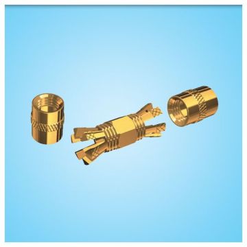 Antenna Connector PL-258-CP-G Splice Centerpin for RG8X/RG58AU Gold-Plated