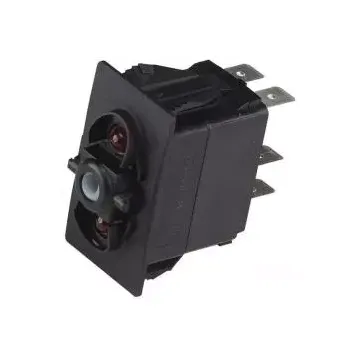 Switch rocker mom ON/OFF Blue LED