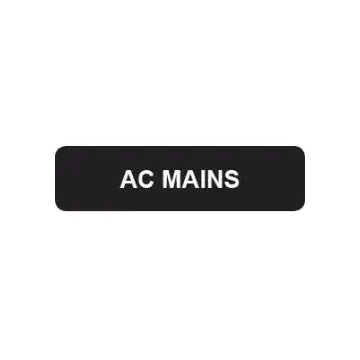 Panel label SET-19N