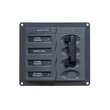 Panel 900-ACCH 230V 2 Inout selector square mount