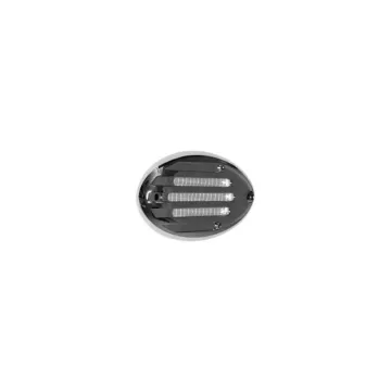 Horn grill chromed screw-in type ABS plastic