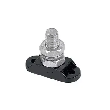 Stud insulated 10 mm negative Black
