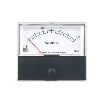 Ammeter Analog AC 0-60A Excluding CT-10-AN Current Transducer