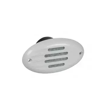 Horn 12V 107dB 550+/-100Hz with White grill (molded to horn)