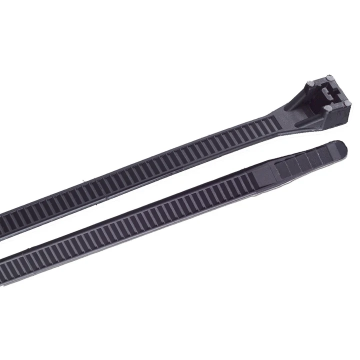 Cable Ties 8″ UV-Resistant Black 75lb 100-Pack