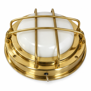 Ceiling Light DOM135 Brass 135mm 12/24V