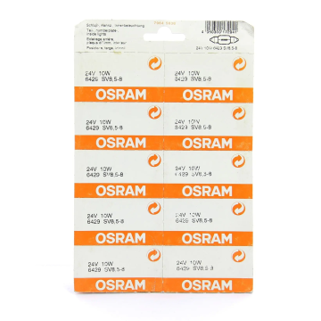 Bulb Incandescent Festoon 24V 10W