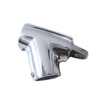 Stanchion Fitting T-Piece 60° with Eye 7/8" Stainless Steel 316