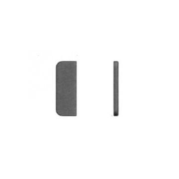Hinge cap 41x15 mm SS316 electro polished for 11.03.0058/11.03.0070/ 11.03.0071/11.03.0084