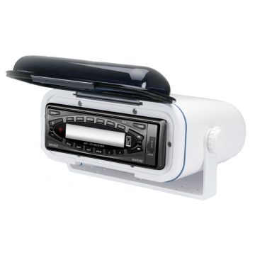Stereo Enclosure WC400 Weatherproof White