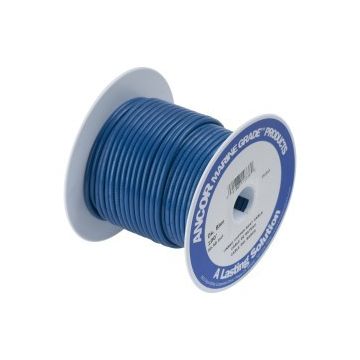 Cable 18 AWG 250 ft dark Blue (0.8 mm2)