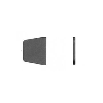 Hinge cap 41x34 mm SS316 electro polished for 11.03.0053
